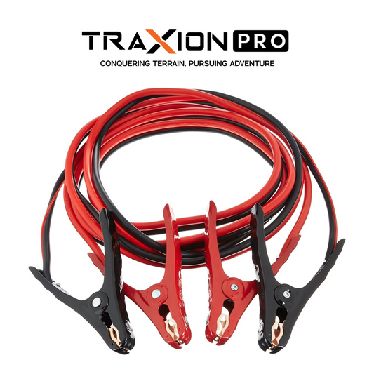 Jumper Cable for Car Battery, 12-feet (10-gauge)